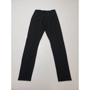 Lysse Womens Leggings Ponte Pants Tapered Leg Stretch Elastic Waist Black Sz XS